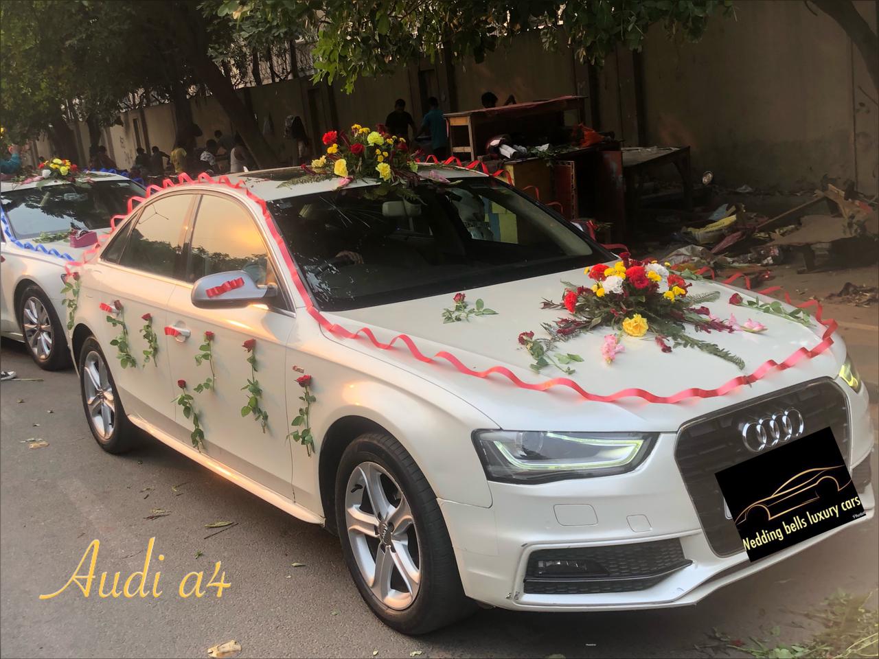 audi car on rent for wedding 